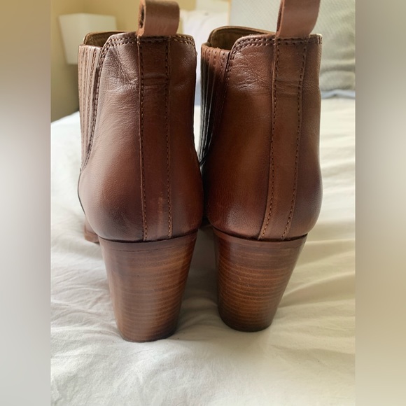 Chinese laundry booties light brown leather size 8.5 - Picture 4 of 7